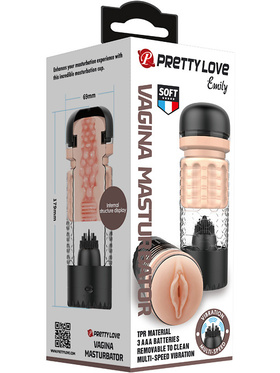 Pretty Love: Emily Vaginal Masturbator, black