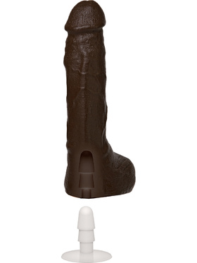 Doc Johnson: Bust It, Squirting Realistic Cock, 21 cm, dark 