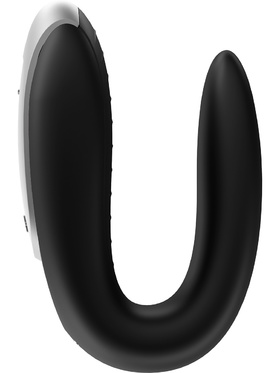 Satisfyer Connect: Double Fun, Partner Vibrator, black