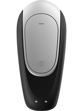 Satisfyer Connect: Double Fun, Partner Vibrator, black