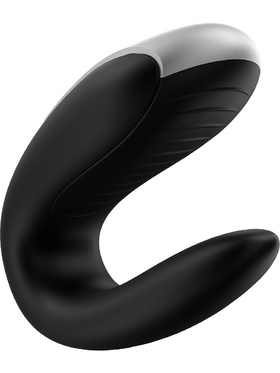 Satisfyer Connect: Double Fun, Partner Vibrator, black