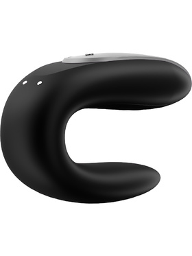 Satisfyer Connect: Double Fun, Partner Vibrator, black