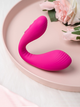 Lovense: Dolce, Bluetooth Adjustable Dual Vibrator 