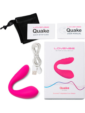 Lovense: Dolce, Bluetooth Adjustable Dual Vibrator 