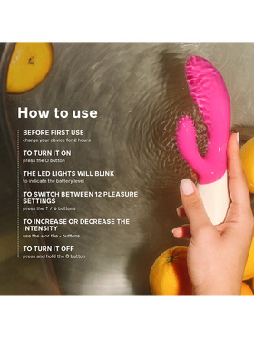 LELO: Ina Wave 2, Triple-Action Massager, pink