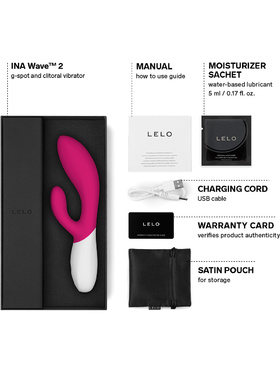 LELO: Ina Wave 2, Triple-Action Massager, pink