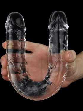 LoveToy: Flawless Clear Double Dildo, 30 cm