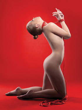 Ouch!: Kinbaku Rope, 10m, red