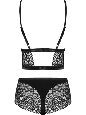 Obsessive: Cecilla Top & Shorties, black
