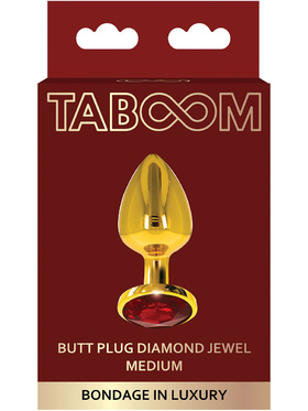 Taboom Luxury: Butt Plug Diamond Jewel, medium 
