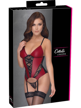 Cottelli Lingerie: Body with Garter Holder
