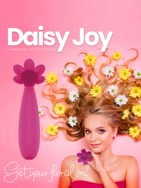 Feelztoys: Daisy Joy, Lay-On Vibrator, pink