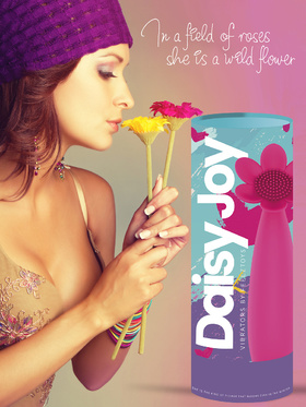 Feelztoys: Daisy Joy, Lay-On Vibrator, pink