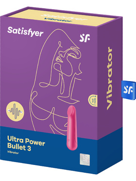 Satisfyer: Ultra Power Bullet 3, Vibrator, pink