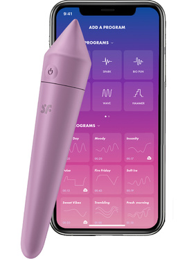 Satisfyer Connect: Ultra Power Bullet 8, Vibrator, purple 