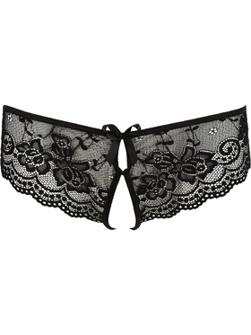 Cottelli Lingerie: Crotchless Lace-Panties, black