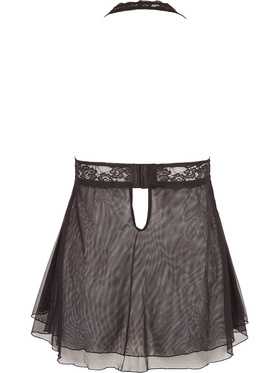 Cottelli Curves: Babydoll with lace, black