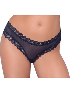 Cottelli Lingerie: Lace-panties with lacing