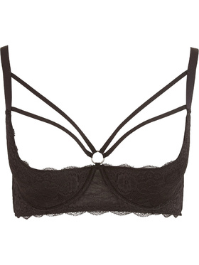 Cottelli Curves: Underwired Shelf Bra with lace