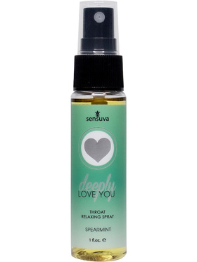 Sensuva: Deeply Love You, Throat Relaxing Spray, Spearmint 