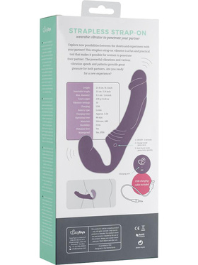EasyToys: Strapless Strap-On Vibrator, purple