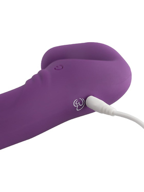 EasyToys: Strapless Strap-On Vibrator, purple