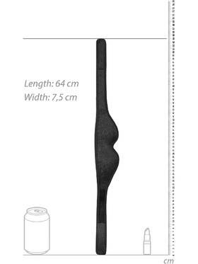 Ouch!: Velvet Eye-Mask with Velcro Straps 