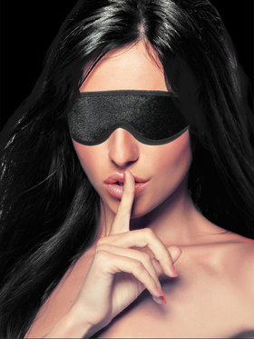 Ouch!: Velvet Eye-Mask with Velcro Straps 