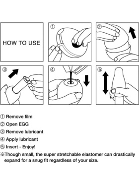 Tenga Egg: Mesh, Masturbator