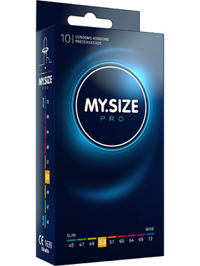 My.Size Pro: Condoms 53mm, 10-pack