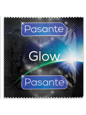 Pasante Glow: Condoms, 12-pack
