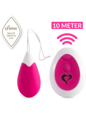 Feelztoys: Anna, Remote Vibrating Egg, pink
