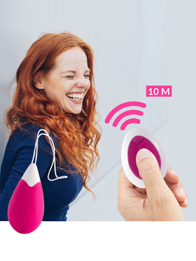Feelztoys: Anna, Remote Vibrating Egg, pink