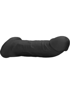 RealRock: Penis Extender with Rings, 22 cm, black