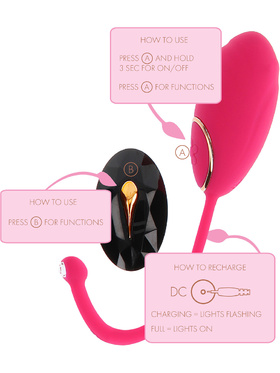 Ivy by Toy Joy: Lily, Wireless Vibrator Egg