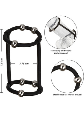 California Exotic: Steel Beaded Silicone Enhancer Cage