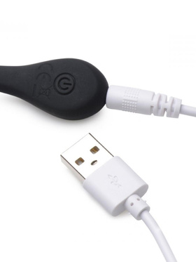 XR Brands Bang: 28X Plush Egg with Remote, black