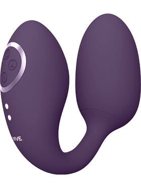 Vive: Aika, Double-Action Vibrating Love Egg, purple