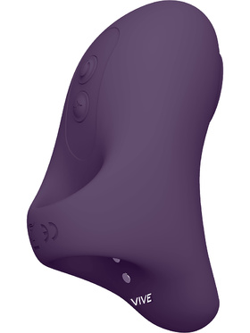 Vive: Hana, Pulse-Wave Clitoral Finger Vibrator, purple