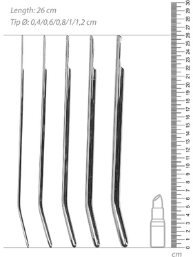 Ouch!: Urethral Sounding, Stainless Steel Dilator Set