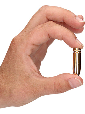 Ouch!: Magnetic Nipple Clamps, Diamond Bullet, gold