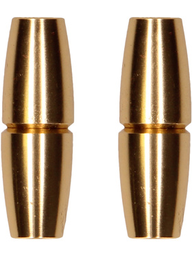 Ouch!: Magnetic Nipple Clamps, Sensual Cylinder, gold