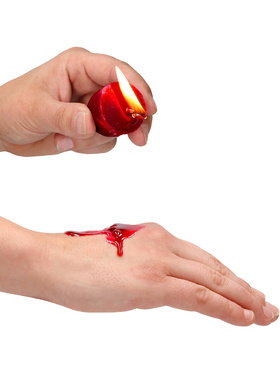 Ouch!: Tease Candles Blood Orange, 4-pack, red