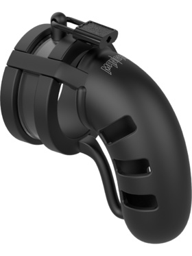 ManCage: Model 19 Silicone with Ballsplitter, 11.5 cm, black