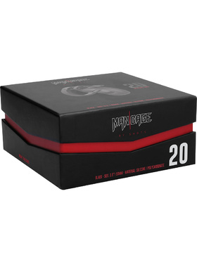 ManCage: Model 20 Silicone, 9 cm, black