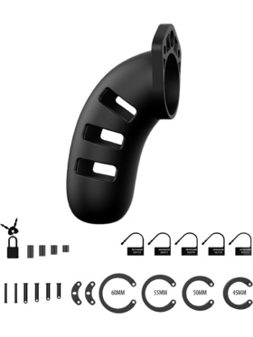 ManCage: Model 21 Silicone, 11.5 cm, black