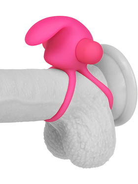LoveToy: Power Clit Duo Cockring, pink