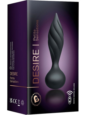 Rocks-Off: Petite Sensations Desire, Anal Stimulator, black
