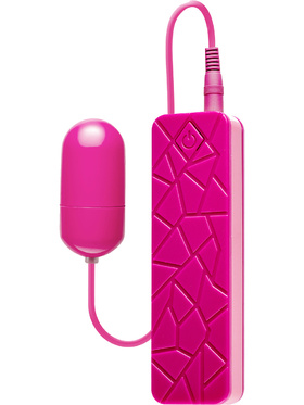 NMC: 10 Function Vibrating Mini Bullet, pink