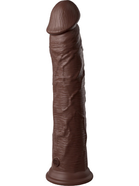 King Cock Elite: Dual Density Silicone Cock, 30 cm, dark